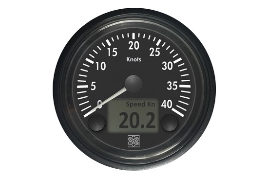 Combined Speed-Log 0-40 Kn with GPS