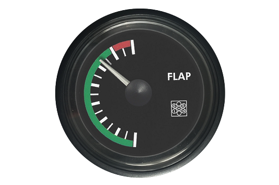 Flap angle gauges right Bennet input