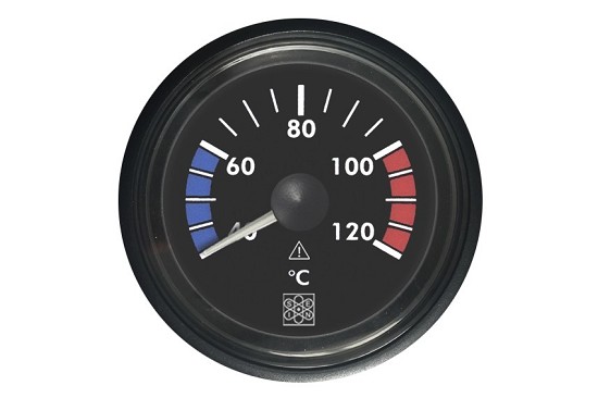 Temperature gauges 40-120°C input CAN Bus and VDO