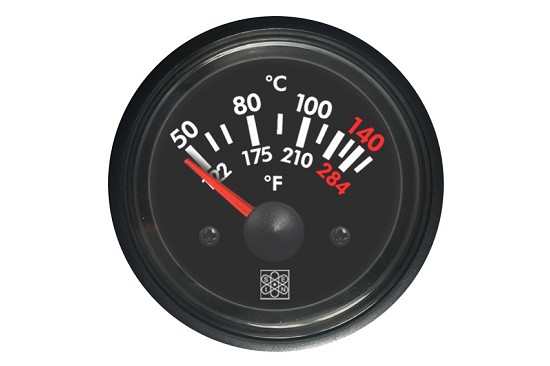Temperature gauges 50-150°C Veglia calibration 12V white backlighting
