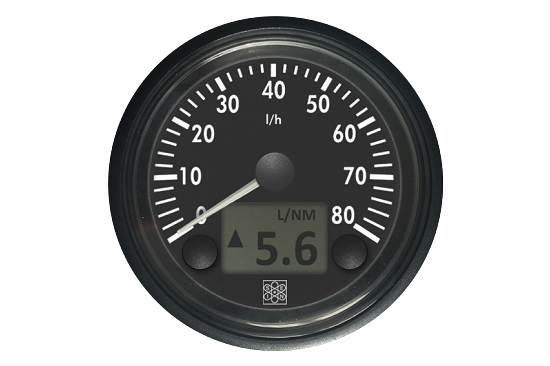 Fuel consumption monitoring instrument 80 lh
